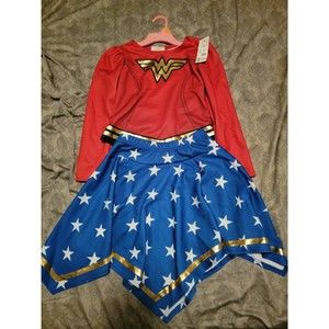 Wonder woman kids costume set